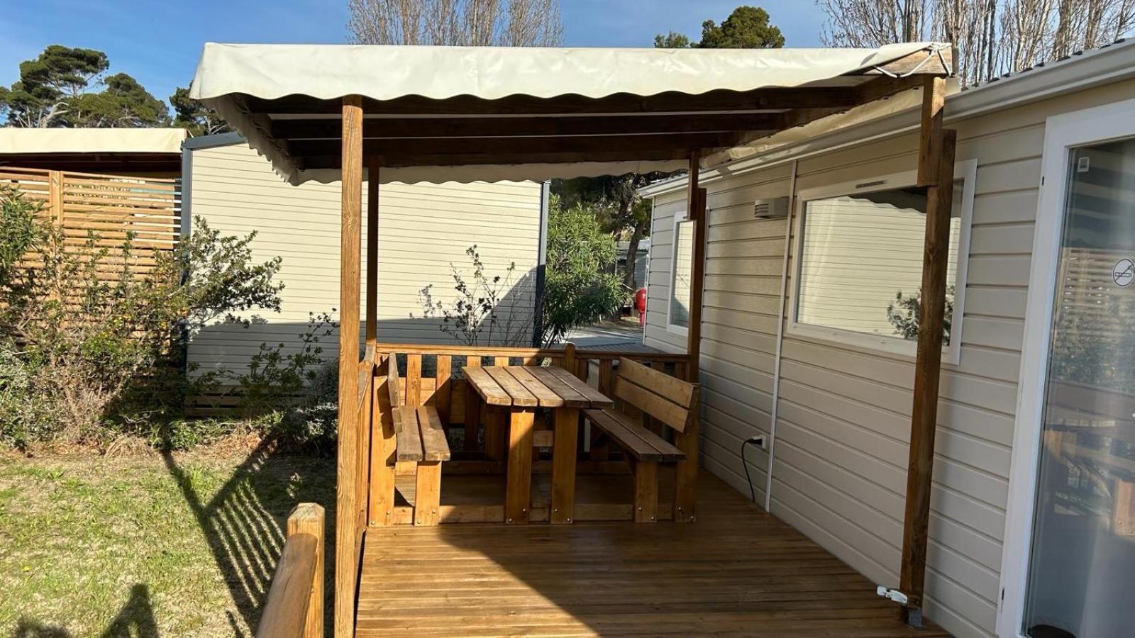 Mobil-Home - Narbonne-Plage - Clim, Tv 外观 照片